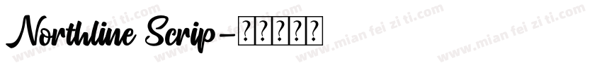 Northline Scrip字体转换